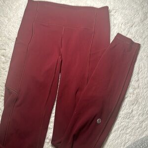 Lululemon Swift Speed High Rise Brushed Luxtreme Tight Leggings - 2❤️